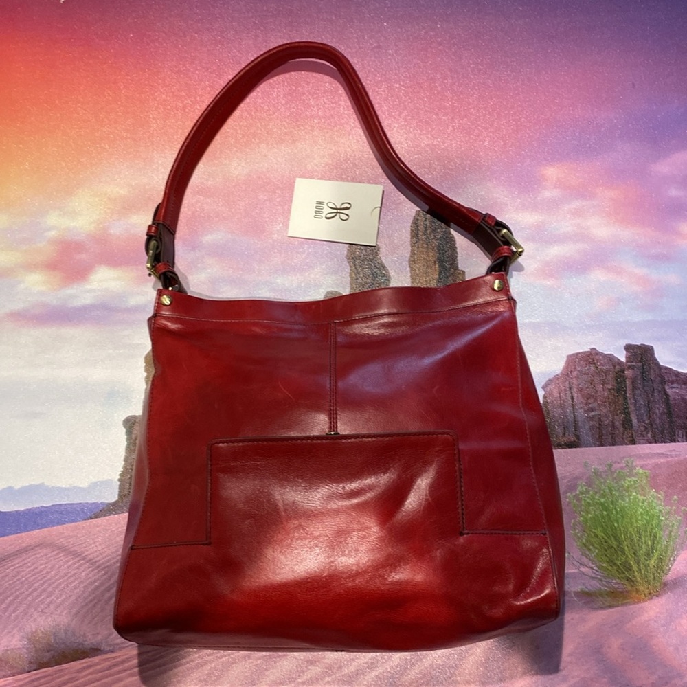 ♥️ HOBO leather Satchel Shoulder bag.
